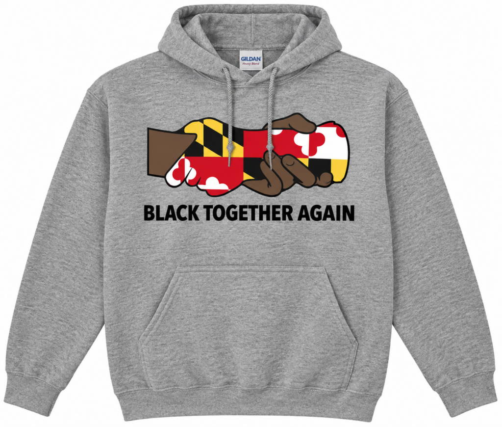 Black Together Again Unisex Hoodie
